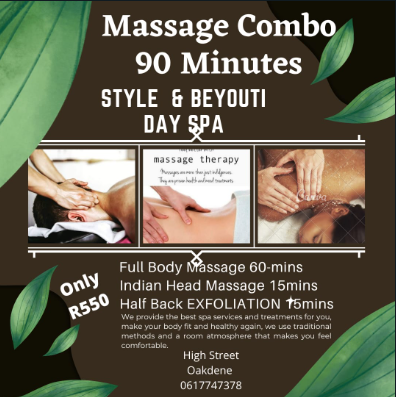 90mins Hotstones Garden Massage
