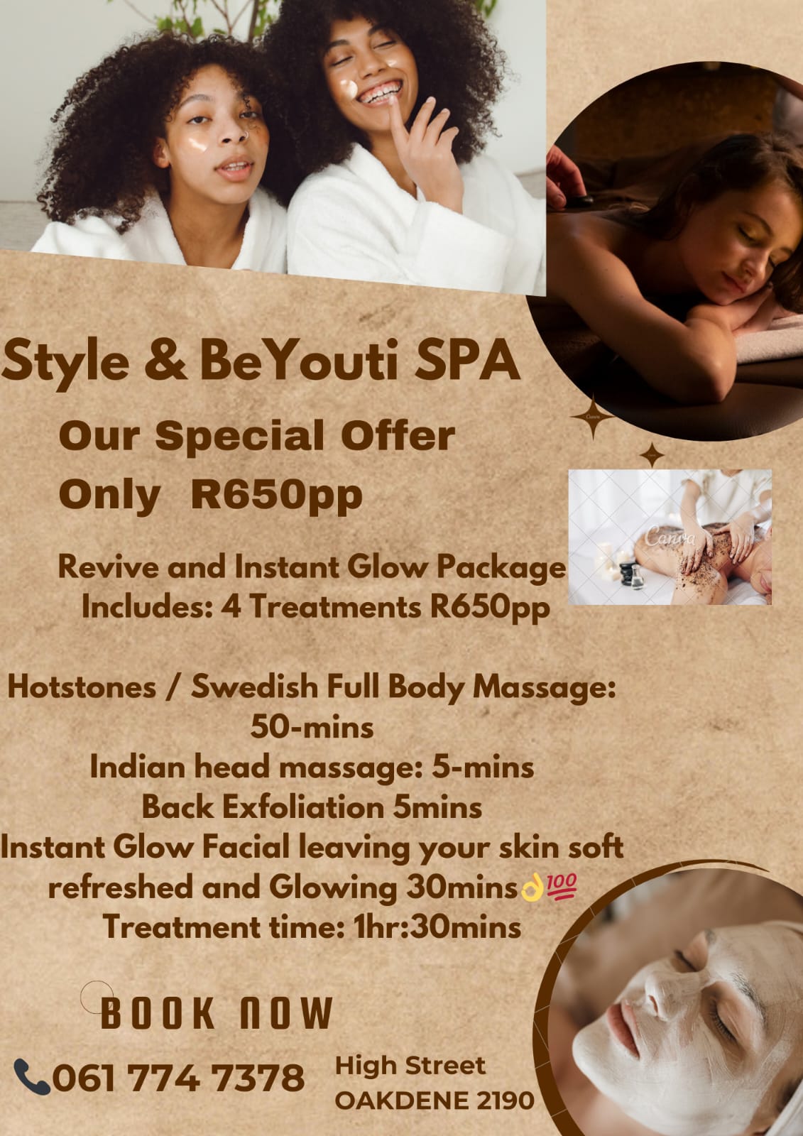 Come Relax at Style & Beyouti Spa